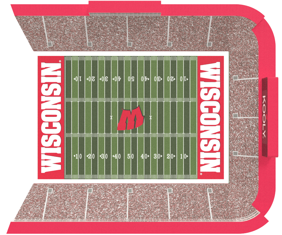 University of Wisconsin Stadium Bed