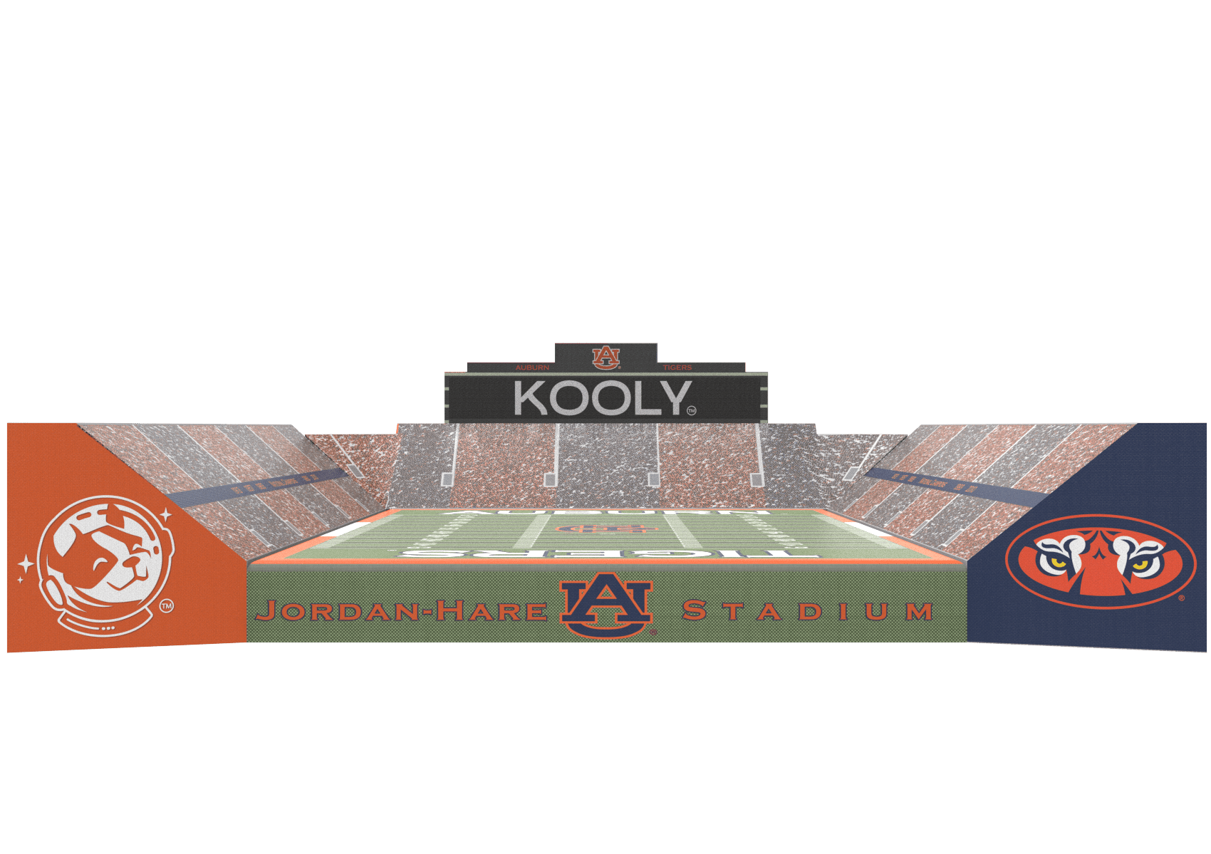 Auburn University Stadium Bed