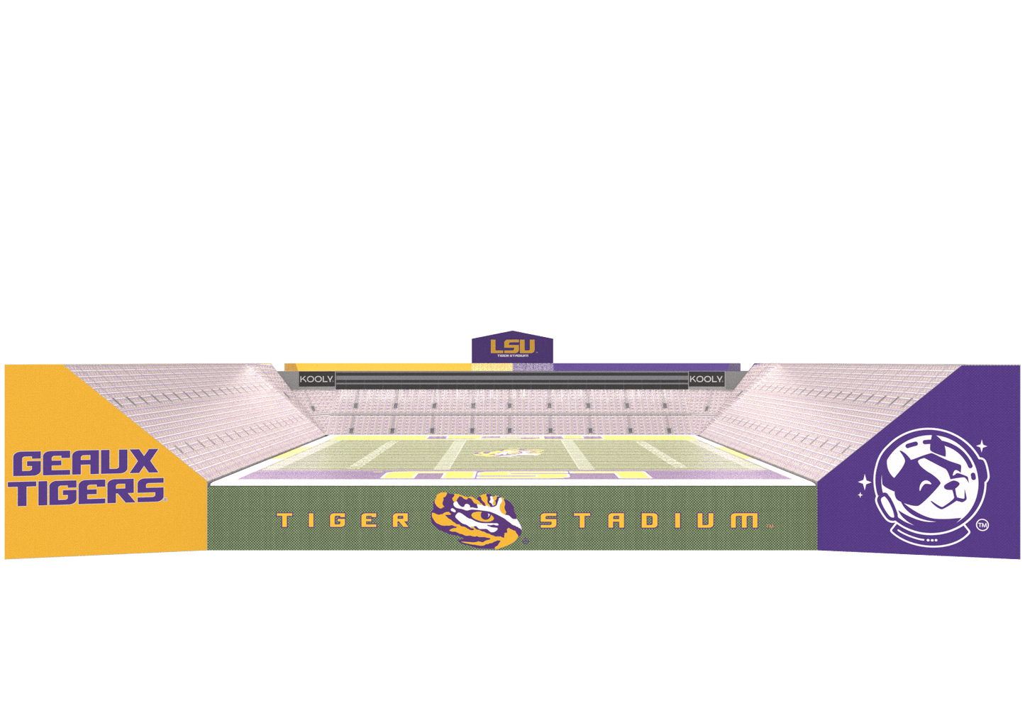 Louisiana State University Stadium Bed