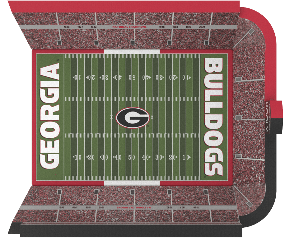 University of Georgia Stadium Bed