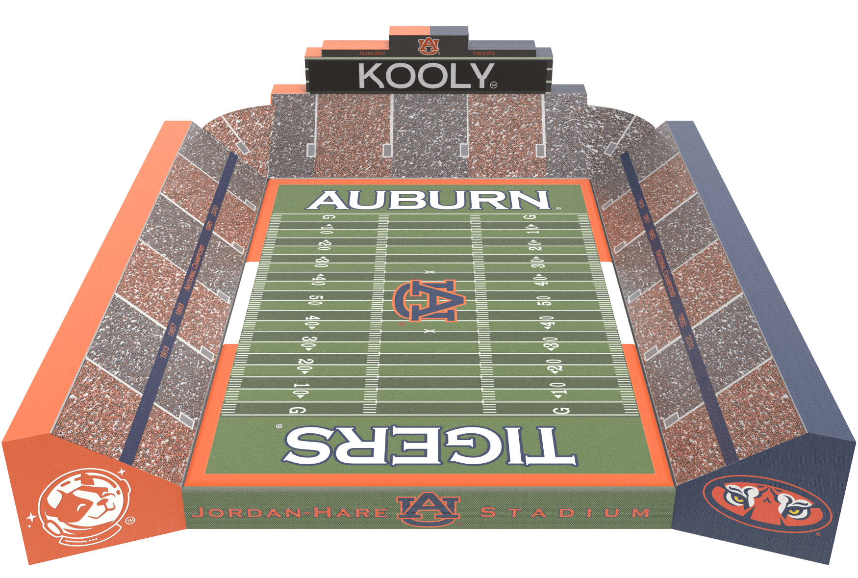 Auburn University Stadium Bed