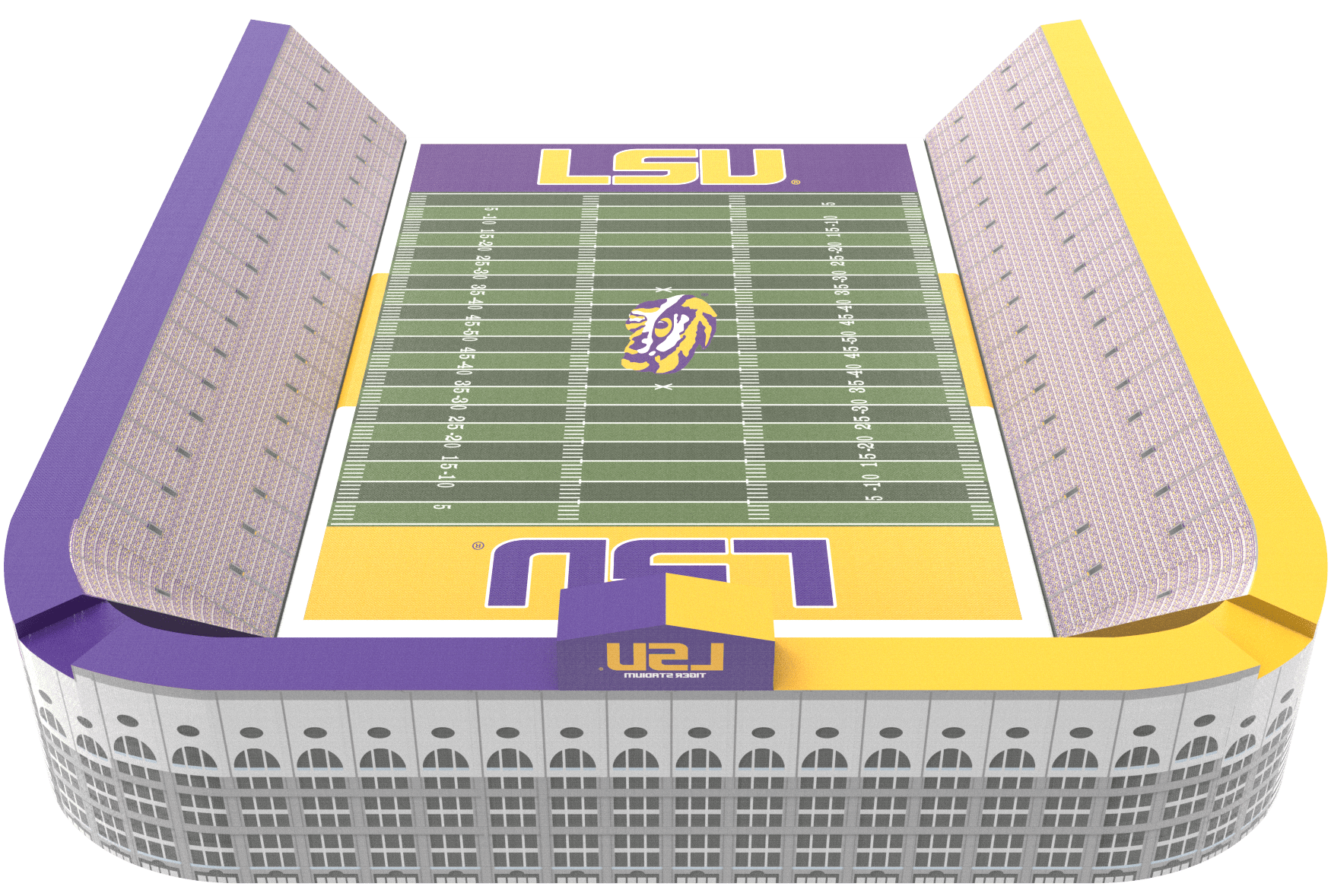Louisiana State University Stadium Bed