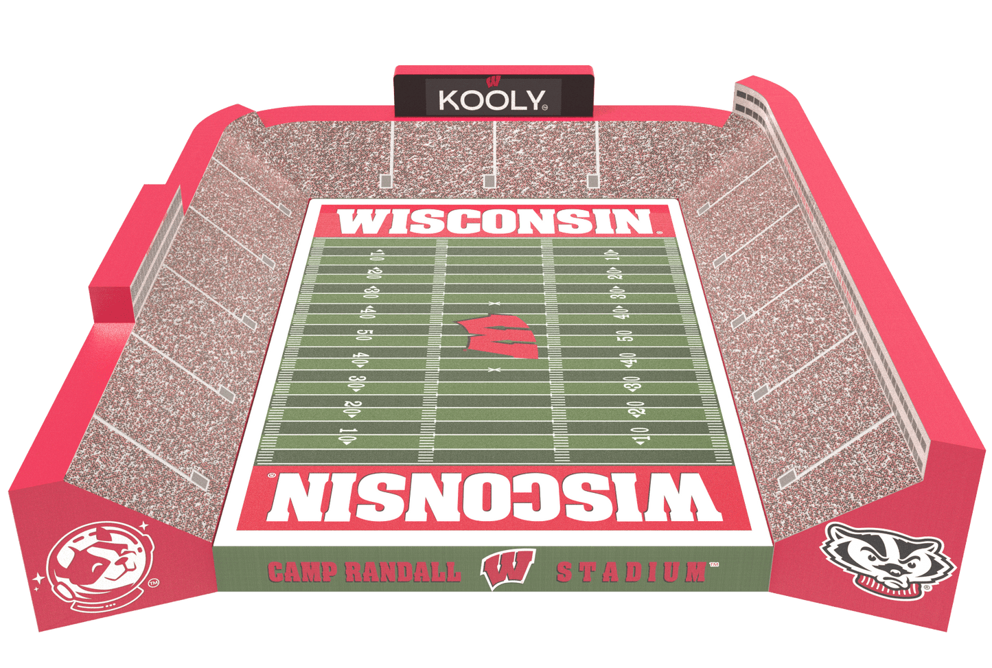 University of Wisconsin Stadium Bed