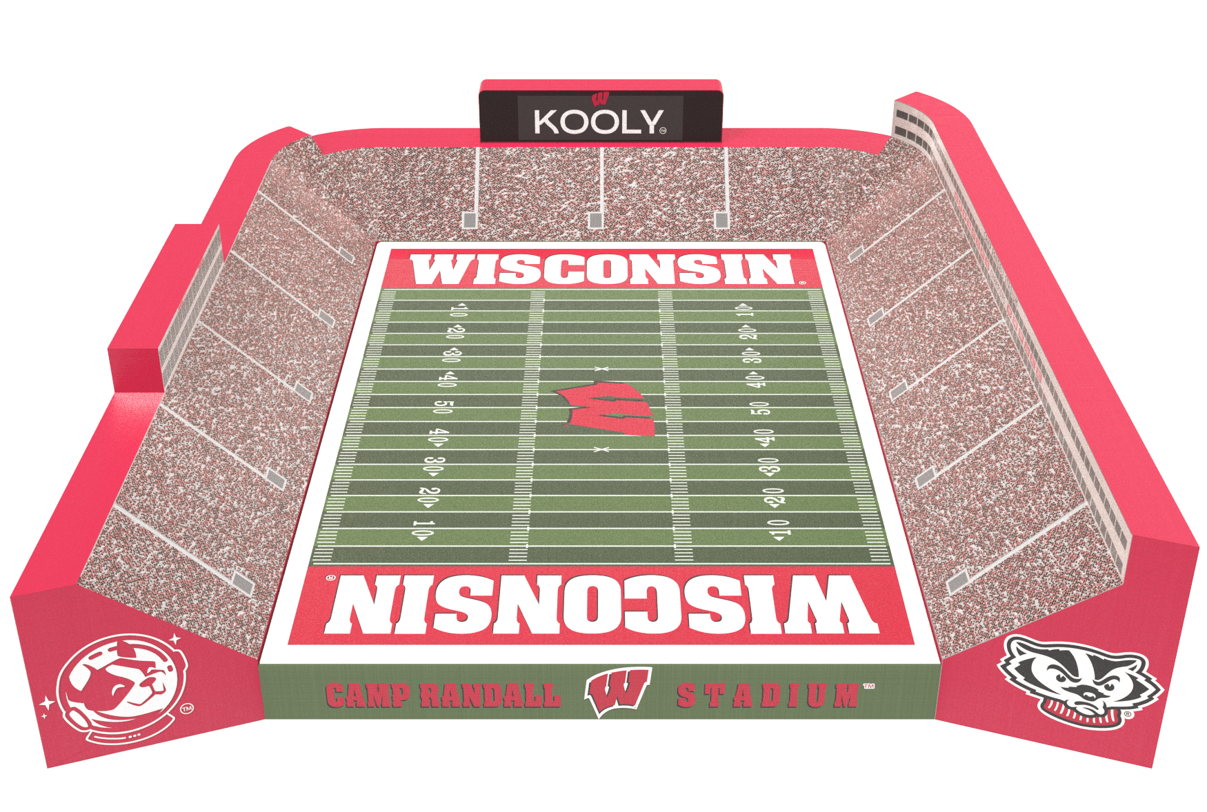 University of Wisconsin Stadium Bed