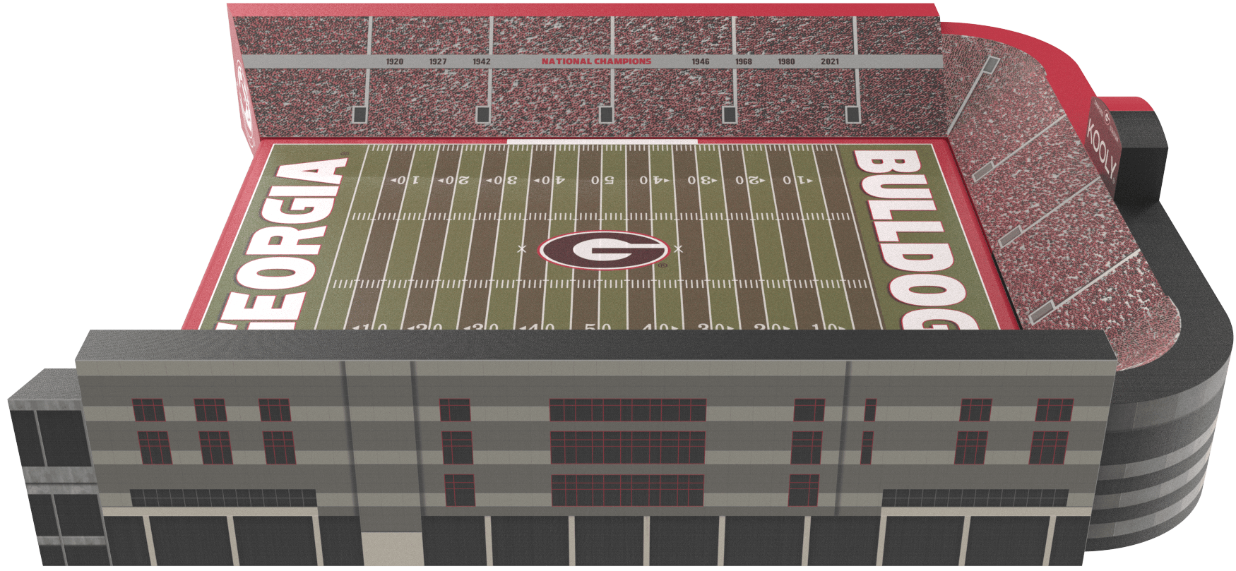 University of Georgia Stadium Bed