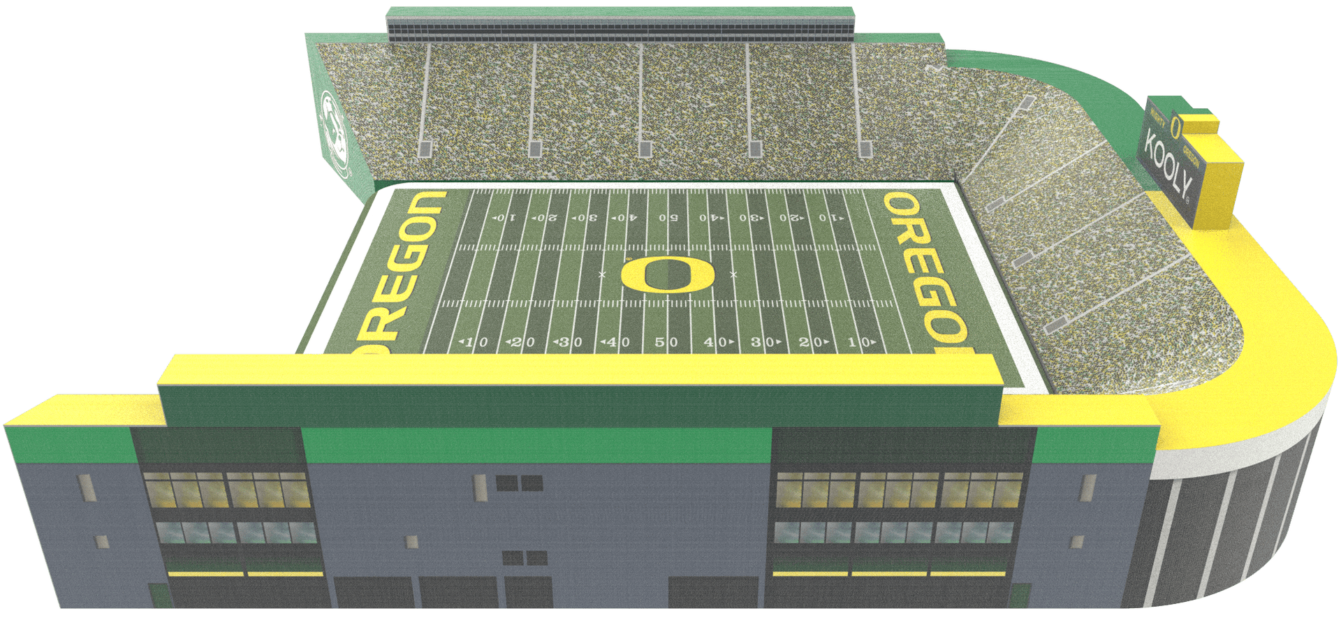 University of Oregon Stadium Bed