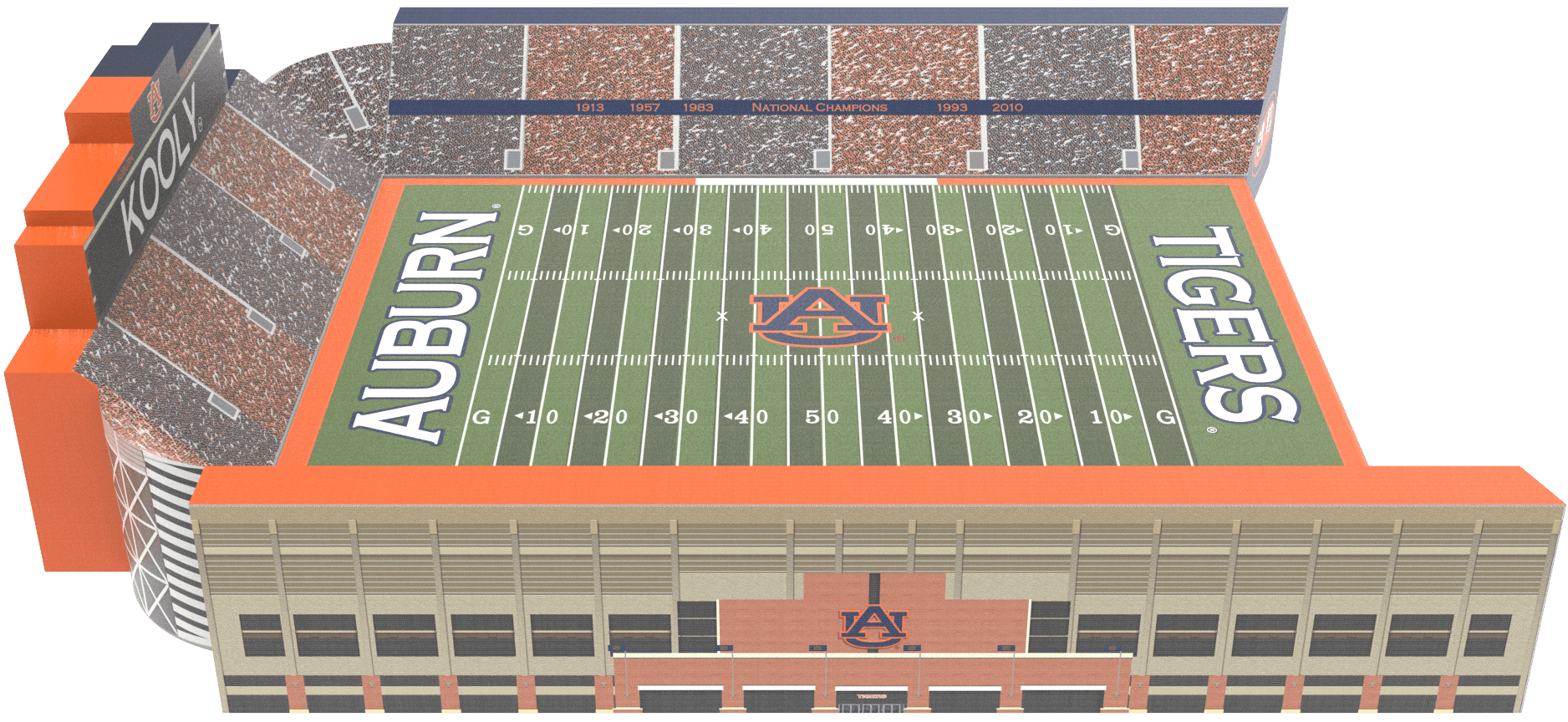 Auburn University Stadium Bed