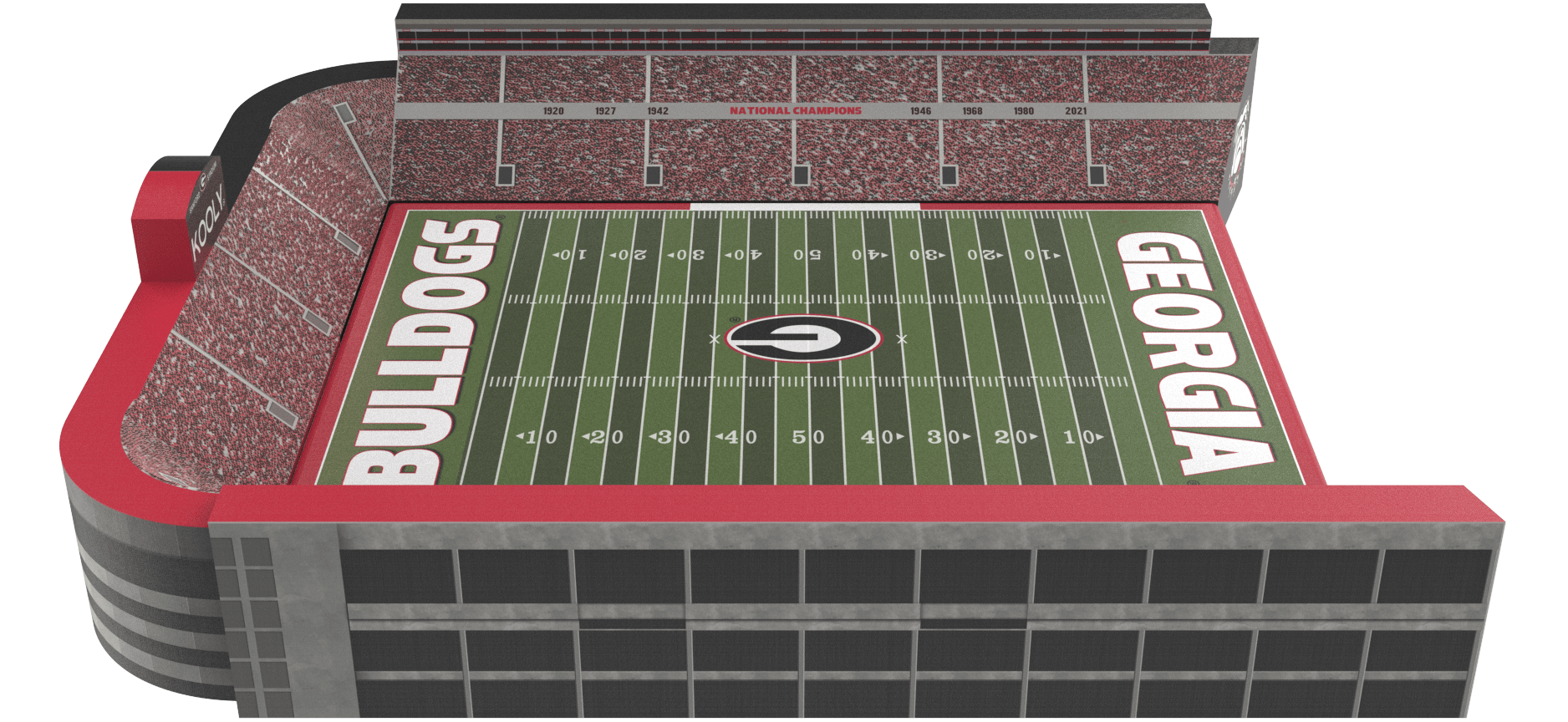 University of Georgia Stadium Bed