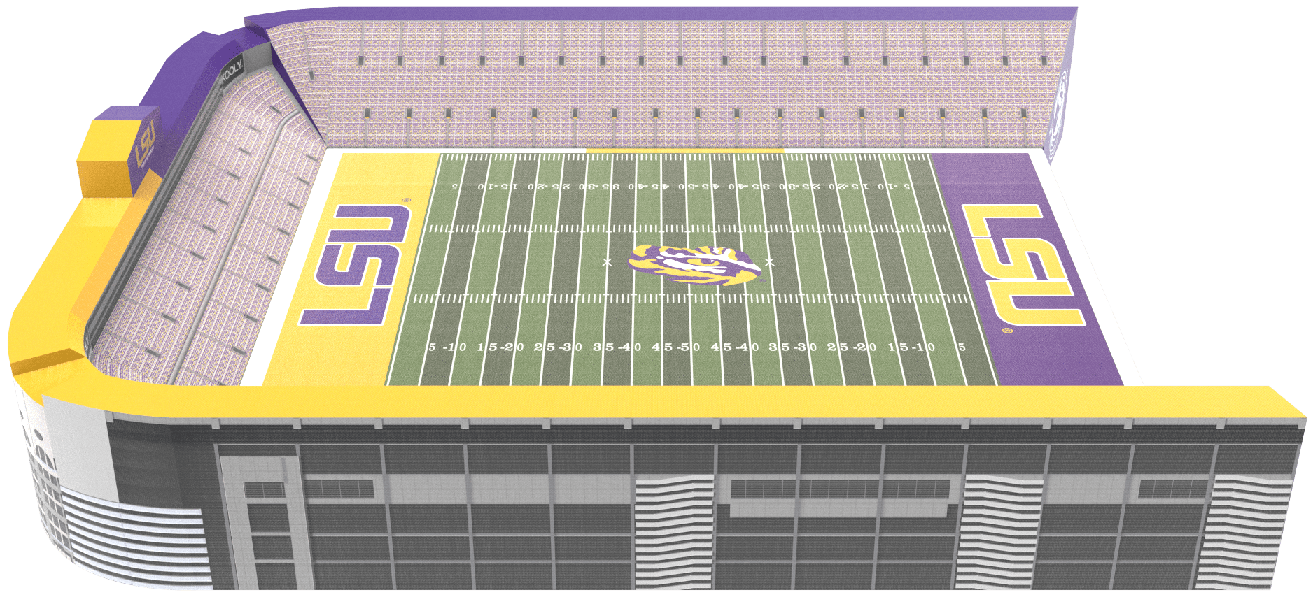 Louisiana State University Stadium Bed